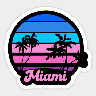 MIAMI Sticker